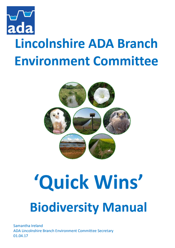 Quick Wins for Biodiversity Manual