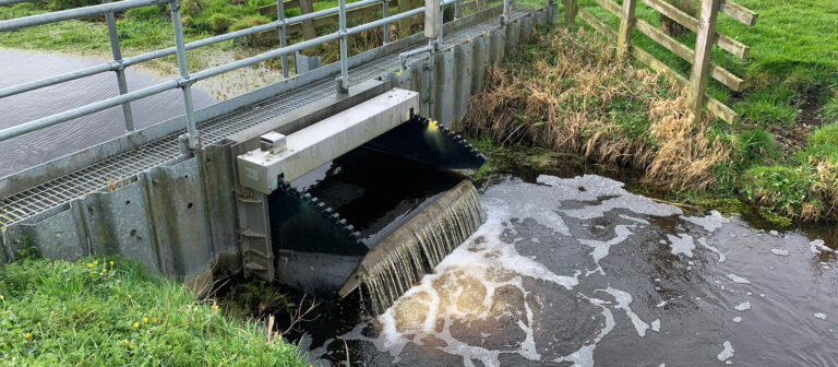 New small water infrastructure pilot project for lowland peat